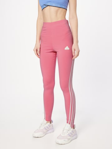 ADIDAS SPORTSWEAR Скинни Спортивные штаны 'Future Icons' в Ярко-розовый: спереди