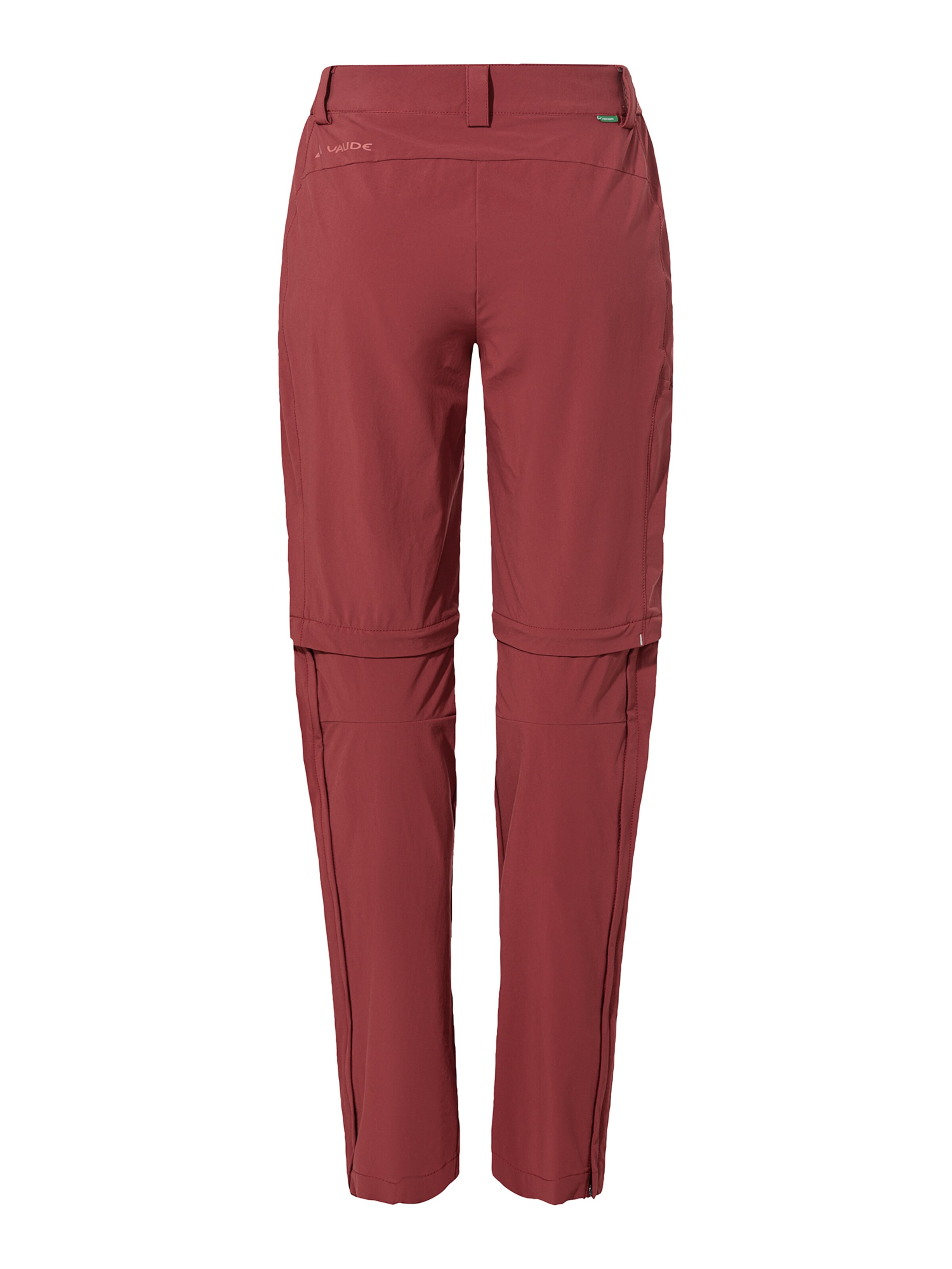 VAUDE Regular Outdoorbroek 'Farley' in Rood
