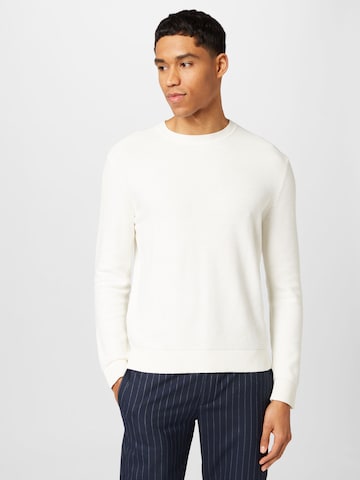 Abercrombie & Fitch Sweater in Beige: front