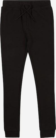 ONLY GIRLS Alt kitsenev Püksid 'KOBLASSI', värv must: eest vaates