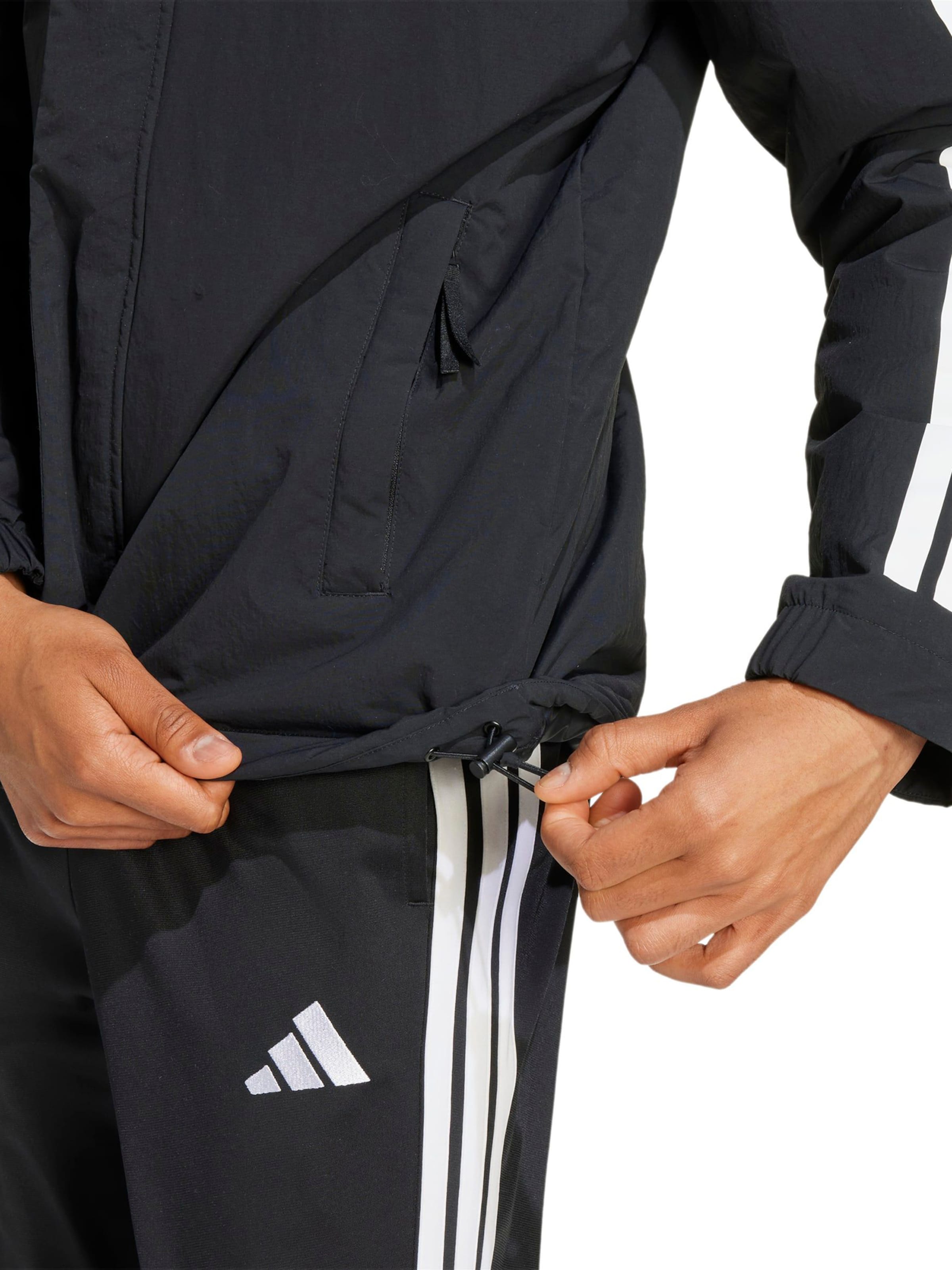 Veste de sport ADIDAS SPORTSWEAR en noir