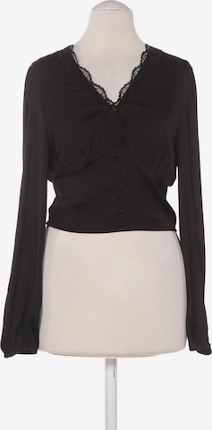 Stradivarius Bluse S in Schwarz: Vorderseite