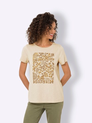 heine - Camiseta en beige: frente