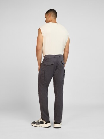 yazubi Slimfit Cargohose 'Jayden' in Grau