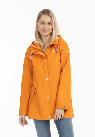 Schmuddelwedda Функциональная куртка 'Bridgeport' в Оранжевый: спереди