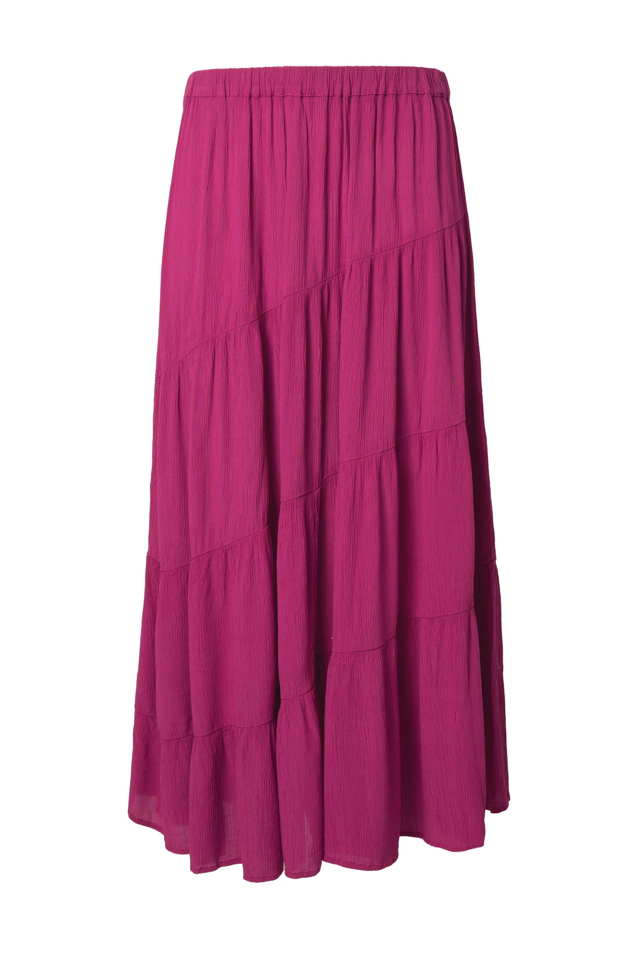 Ulla Popken Rock in Pink: Vorderseite