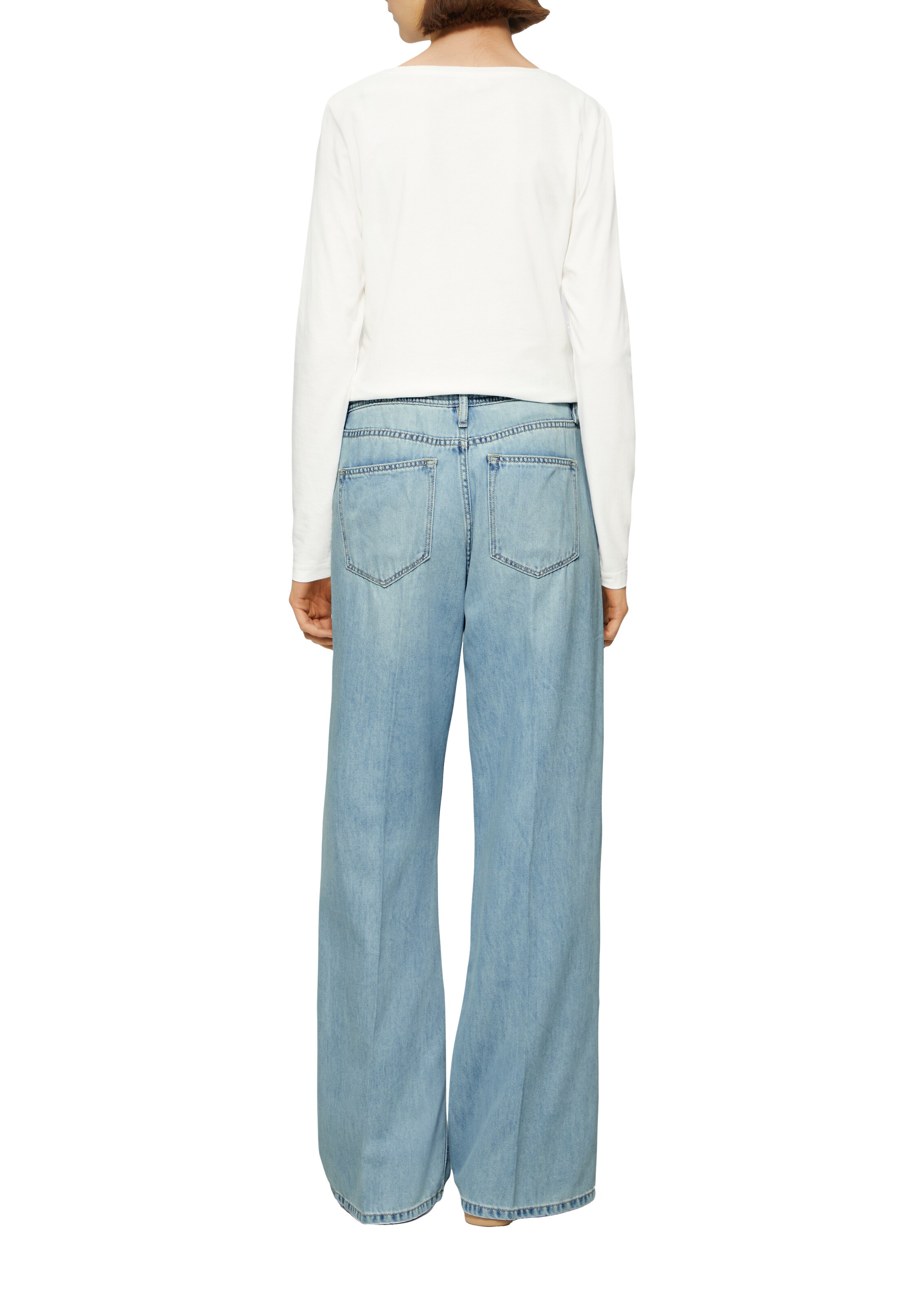 s.Oliver Wide leg Jeans 'Suri' in Blauw