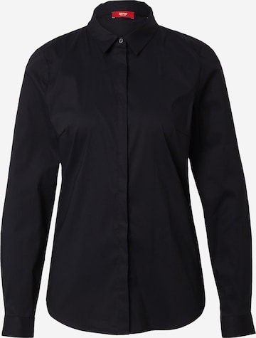 Camicia da donna di ESPRIT in nero: frontale