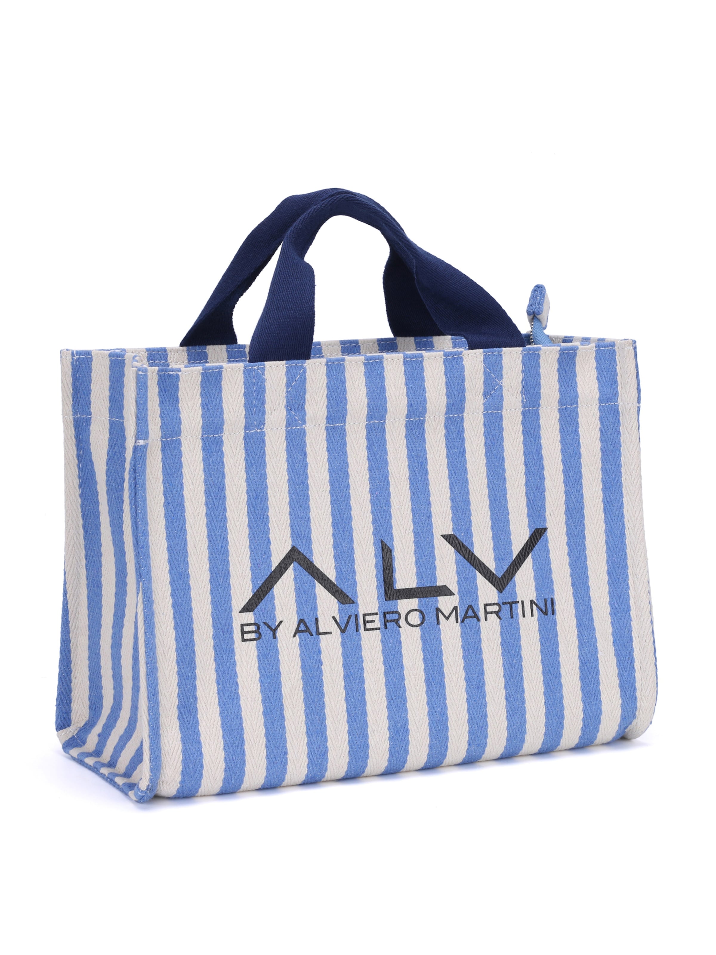 Alviero Martini Shopper in Blauw: voorkant