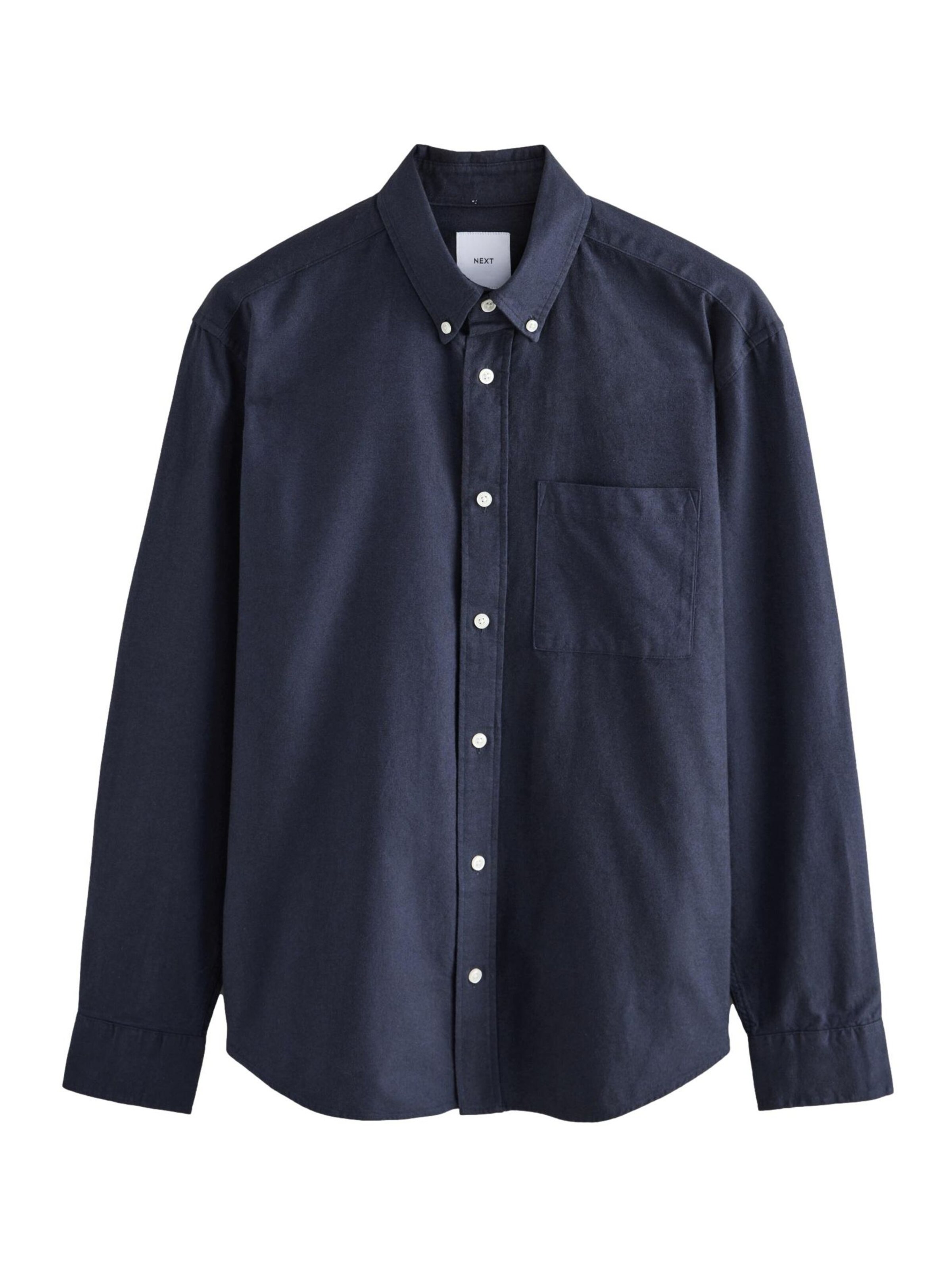 Next Overhemd in Blauw: voorkant