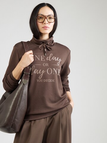 Soyaconcept Sweatshirt 'Banu 256' in Bruin: voorkant