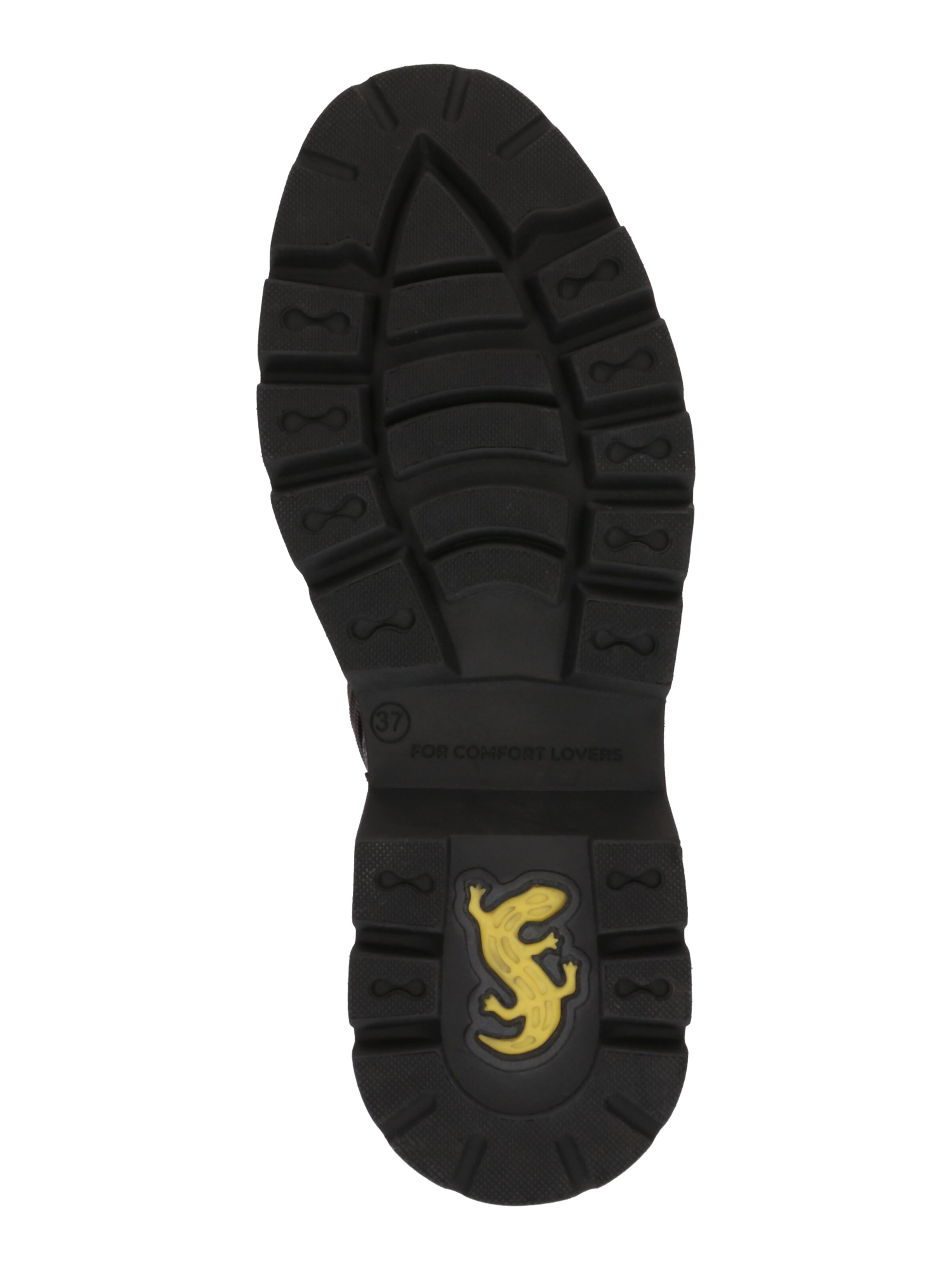 Ghete cu șireturi de la SALAMANDER pe roșu