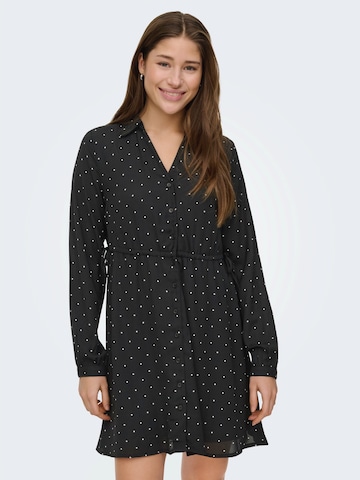 ONLY Skjortklänning i svart