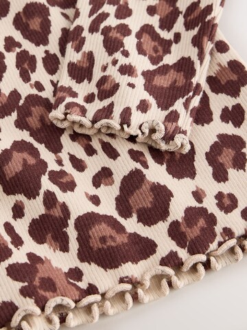 T-Shirt Next en marron