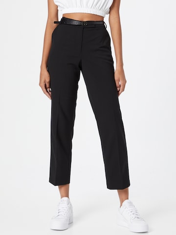 regular Pantaloni con piega frontale 'Newport' di ESPRIT in nero: frontale