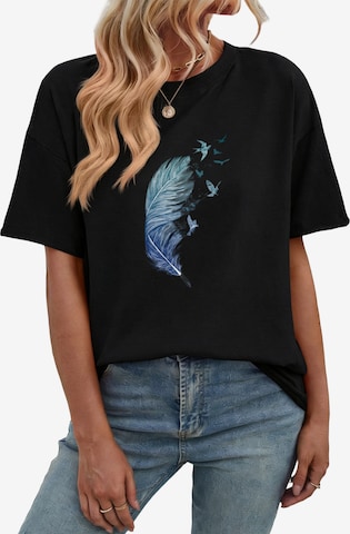 GORHEY Shirt in Schwarz: Vorderseite