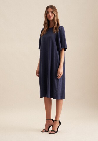 SEIDENSTICKER Kleid 'Schwarze Rose' in Blau