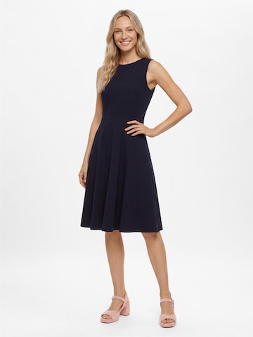 Marie Lund Jurk in Blauw: voorkant