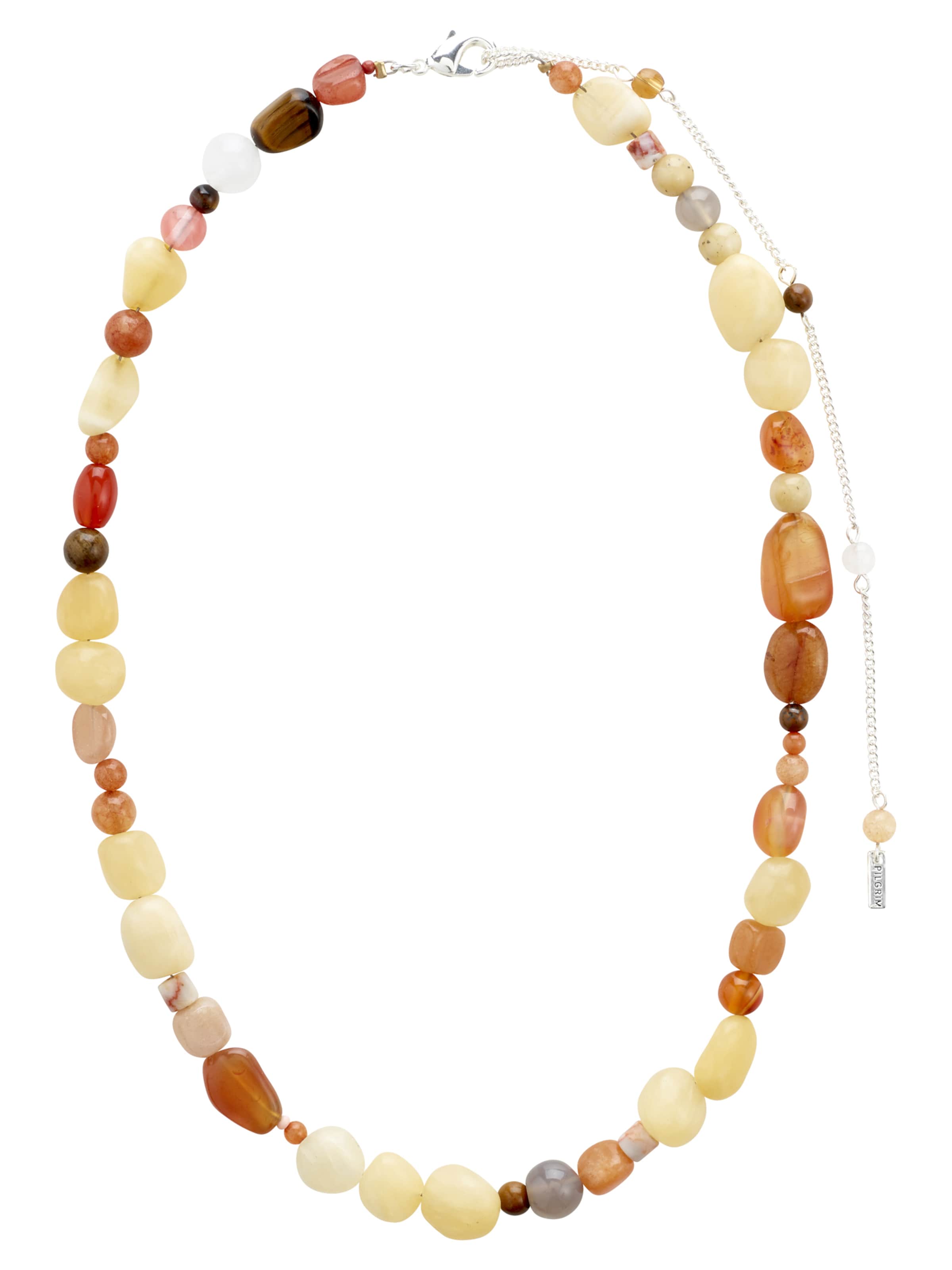 Pilgrim Necklace 'Iris' in Brown: front