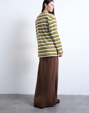 TOPSHOP Φούστα 'ISA BIAS' σε καφέ