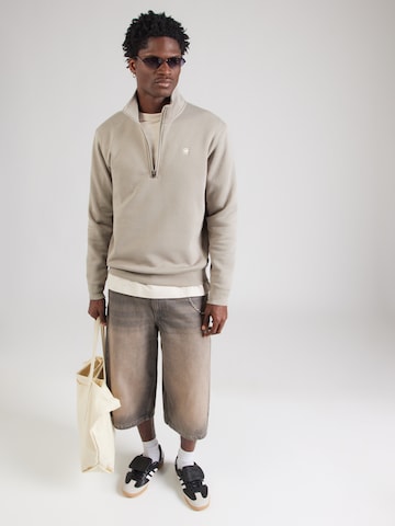 Sweat-shirt 'Premium Core' G-STAR en gris