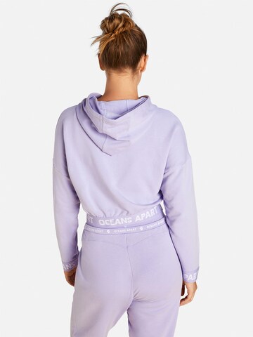 OCEANSAPART Sweatshirt 'Beauty' in Purple