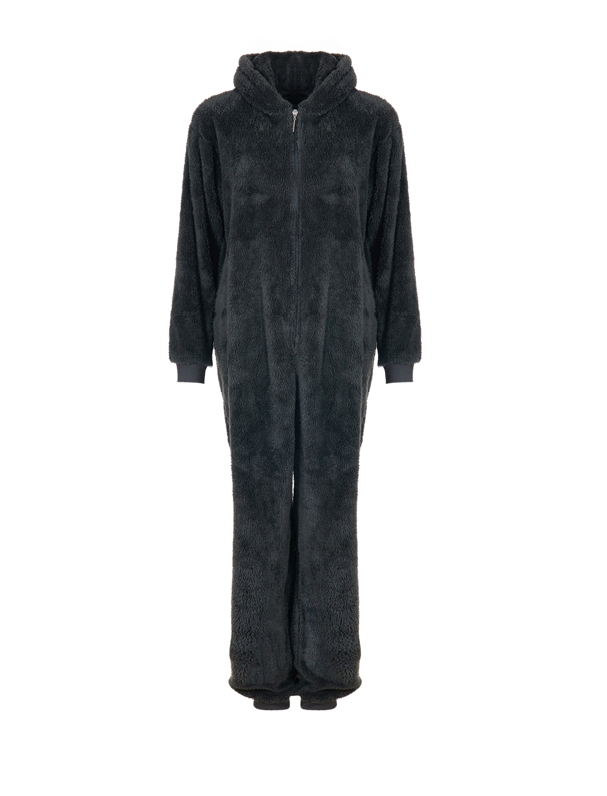 Loungeable Hausanzug in Grau: Vorderseite