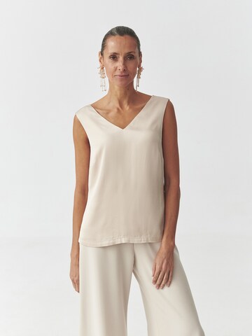 Camicia da donna di TATUUM in beige: frontale