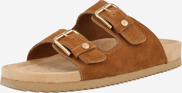 s.Oliver Mule in Brown: front