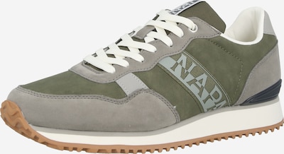 NAPAPIJRI Matalavartiset tennarit värissä harmaa / oliivi, Tuotenäkymä