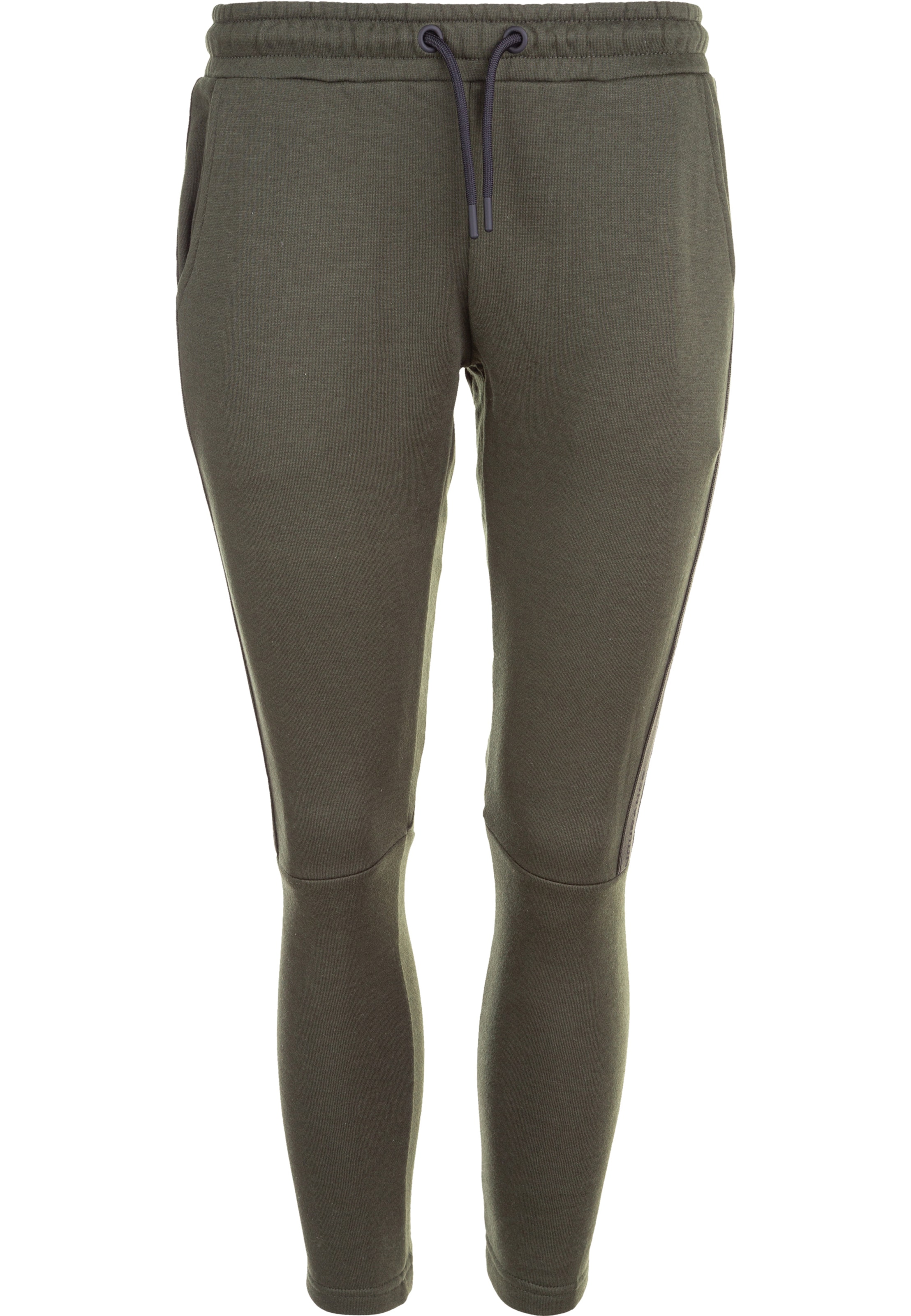 ENDURANCE Tapered Sporthose 'Uline Jr.' in Grün: Vorderseite