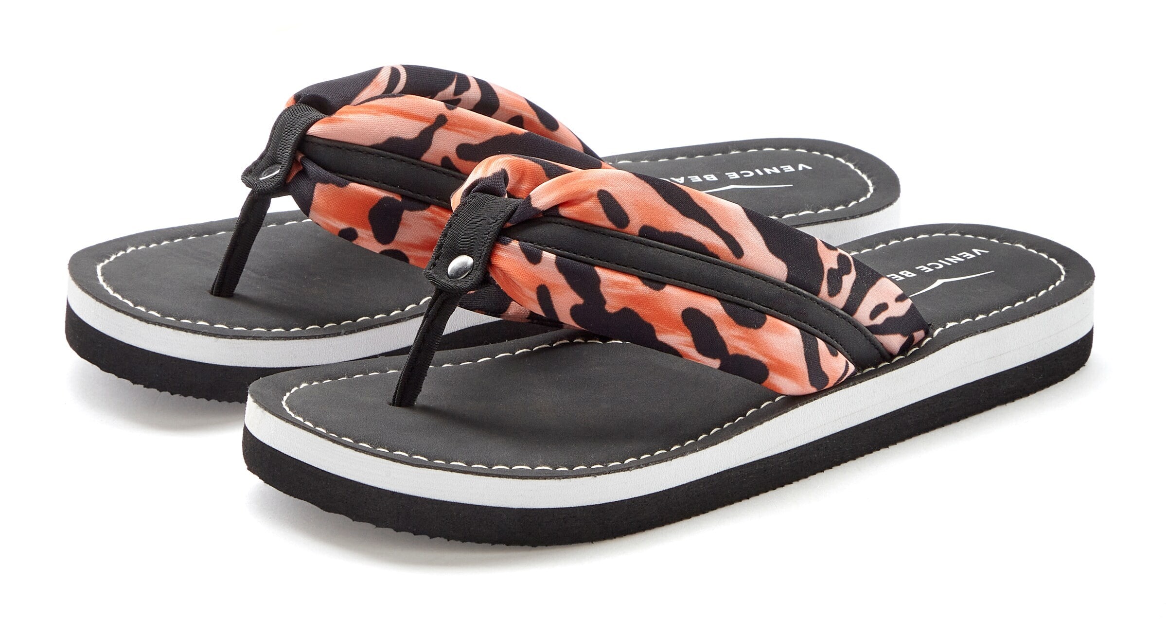 VENICE BEACH Σαγιονάρες διχαλωτές σε πορτοκαλί