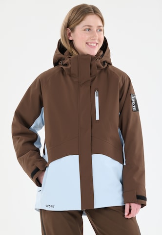 SLOPE Sports jacket 'Kenai' in Brown: front