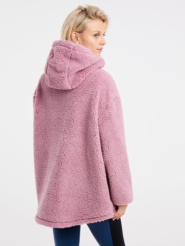 PROTEST Fleece Jacket 'PRTSAGO' in Purple: front