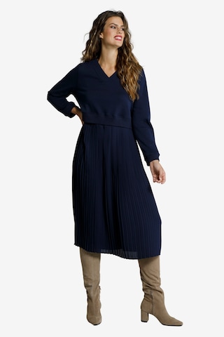 Robe Ulla Popken en bleu : devant