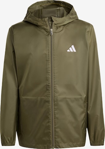 ADIDAS SPORTSWEAR Sportjacke in Grün: Vorderseite