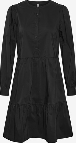 Robe-chemise 'Antoinett' CULTURE en noir : devant