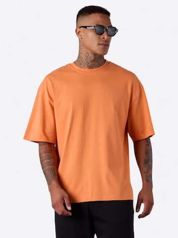 ESTEEM Shirt 'Essential' in Orange: front