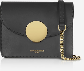 Borsa a tracolla 'New Ondina Mini' di LeParmentier in nero: frontale