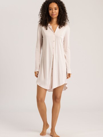 Hanro Pajama shirt ' Grand Central ' in White