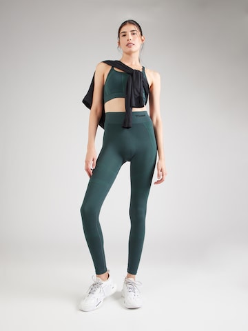 Hummel Skinny Sportsbukser 'MT Power' i grøn