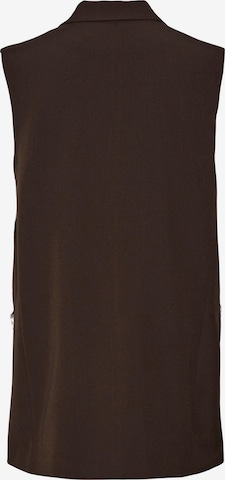 VERO MODA Suit Vest 'TROIAN' in Brown