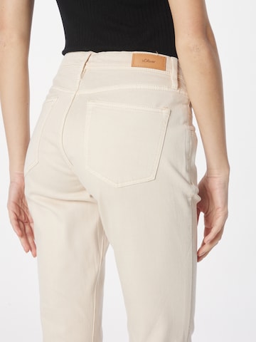 s.Oliver Slim fit Jeans in Beige