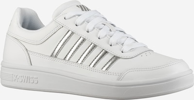 38 dydžio Sportbačiai be auliuko 'Court Chasseur' iš K-SWISS, spalva – sidabrinė / balta, Prekių apžvalga