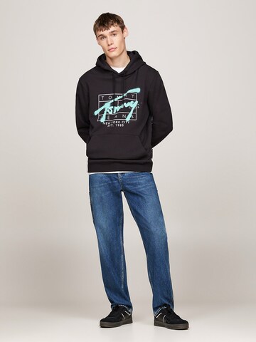 Tommy Jeans Sweatshirt in Schwarz