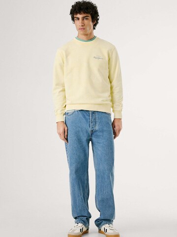 Pepe Jeans Sweatshirt 'Terrel Crew' in Yellow