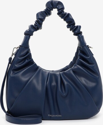 Emily & Noah Pouch 'Bianca' in Blue: front