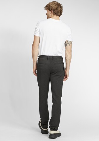 BLEND Regular Chino trousers 'Walton' in Black