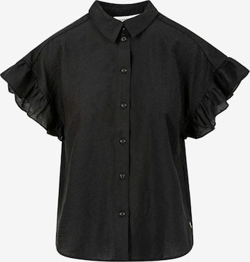 Chemisier ' Shirt ' Coster Copenhagen en noir : devant