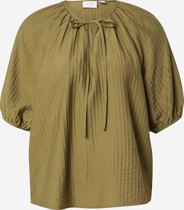 Camicia da donna 'VICLO' di VILA in verde: frontale